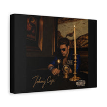 Load image into Gallery viewer, Johnny Cage “Take Care” Canvas Wall Art | Mortal Kombat Inspired | Hip Hop Album Style | Luxury Gaming Room Decor