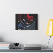 Load image into Gallery viewer, Kitana “Supa Dupa Fly” Canvas Wall Art | Mortal Kombat Inspired | Hip Hop Album Style | Gaming Room Decor