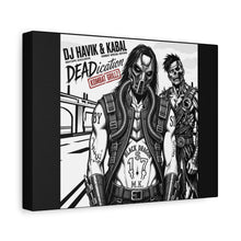 Load image into Gallery viewer, Kabal &amp; Havik “Deadication” Canvas Wall Art | Mortal Kombat x Hip Hop Mixtape Inspired Decor