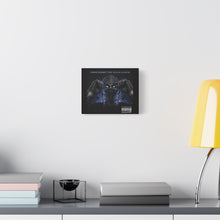 Load image into Gallery viewer, Noob Saibot “The Black Album” Canvas Wall Art | Mortal Kombat Inspired | Hip Hop Album Style | Dark Gaming Room Decor