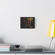 Load image into Gallery viewer, Johnny Cage “Take Care” Canvas Wall Art | Mortal Kombat Inspired | Hip Hop Album Style | Luxury Gaming Room Decor