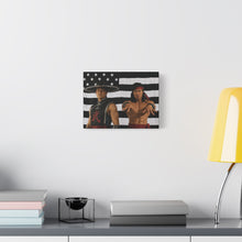 Load image into Gallery viewer, Shaolin Monks Hip Hop Canvas Wall Art – Kung Lao &amp; Liu Kang Inspired | Mortal Kombat Decor | Gaming Room Wall Art