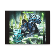 Load image into Gallery viewer, Sub-Zero “So Icey Boy” Canvas Wall Art | Mortal Kombat Inspired | Hip Hop Album Style | Icy Gaming Room Decor