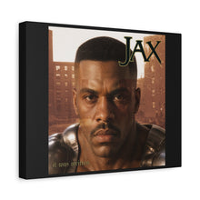 Load image into Gallery viewer, “JAX – It Was Written” Canvas Wall Art | Mortal Kombat Inspired | Hip Hop Album Style | Gaming Room Decor