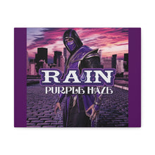 Load image into Gallery viewer, Rain “Purple Haze” Canvas Wall Art | Mortal Kombat Inspired | Hip Hop Album Style | Gaming Room Decor
