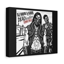 Load image into Gallery viewer, Kabal &amp; Havik “Deadication” Canvas Wall Art | Mortal Kombat x Hip Hop Mixtape Inspired Decor