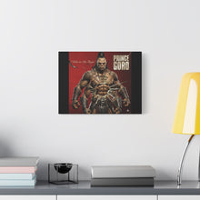 Load image into Gallery viewer, “Prince Goro – Win or Die Tryin’” Canvas Wall Art | Mortal Kombat Inspired | Gaming Room Decor | Hip Hop Album Style