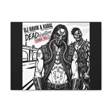 Load image into Gallery viewer, Kabal &amp; Havik “Deadication” Canvas Wall Art | Mortal Kombat x Hip Hop Mixtape Inspired Decor