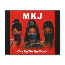 Load image into Gallery viewer, “MKJ – CrazySexyCool” Canvas Wall Art | Mortal Kombat Inspired | Hip Hop Album Style | Feminine Power Gaming Decor
