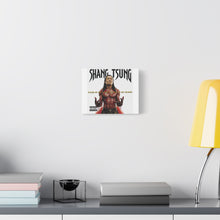 Load image into Gallery viewer, Shang Tsung “Flesh of My Flesh, Blood of My Blood” Canvas Wall Art | Mortal Kombat Inspired | Hip Hop Album Style | Dark Gaming Decor