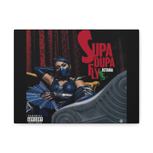 Load image into Gallery viewer, Kitana “Supa Dupa Fly” Canvas Wall Art | Mortal Kombat Inspired | Hip Hop Album Style | Gaming Room Decor