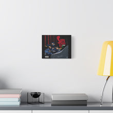 Load image into Gallery viewer, Kitana “Supa Dupa Fly” Canvas Wall Art | Mortal Kombat Inspired | Hip Hop Album Style | Gaming Room Decor