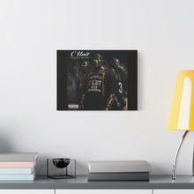 Load image into Gallery viewer, C-Unit “Beg for Mercy” Canvas Wall Art | Mortal Kombat Inspired | Hip Hop Album Style | Cyborg Gaming Decor