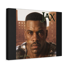 Load image into Gallery viewer, “JAX – It Was Written” Canvas Wall Art | Mortal Kombat Inspired | Hip Hop Album Style | Gaming Room Decor