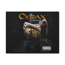 Load image into Gallery viewer, Cyrax “Kamikaze” Canvas Wall Art | Mortal Kombat Inspired | Hip Hop Album Style | Dark Gaming Decor