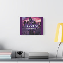 Load image into Gallery viewer, Rain “Purple Haze” Canvas Wall Art | Mortal Kombat Inspired | Hip Hop Album Style | Gaming Room Decor