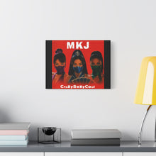 Load image into Gallery viewer, “MKJ – CrazySexyCool” Canvas Wall Art | Mortal Kombat Inspired | Hip Hop Album Style | Feminine Power Gaming Decor