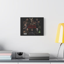 Load image into Gallery viewer, Shao Kahn “Fatality Inc.” Canvas Wall Art | Mortal Kombat x Hip Hop Album Cover Inspired | Outworld Crew Poster