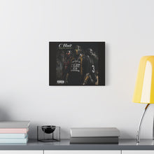 Load image into Gallery viewer, C-Unit “Beg for Mercy” Canvas Wall Art | Mortal Kombat Inspired | Hip Hop Album Style | Cyborg Gaming Decor