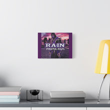 Load image into Gallery viewer, Rain “Purple Haze” Canvas Wall Art | Mortal Kombat Inspired | Hip Hop Album Style | Gaming Room Decor