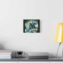 Load image into Gallery viewer, Sub-Zero “So Icey Boy” Canvas Wall Art | Mortal Kombat Inspired | Hip Hop Album Style | Icy Gaming Room Decor