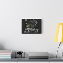 Load image into Gallery viewer, Reptile “U Gotta Feel Me” Canvas Wall Art | Mortal Kombat Inspired | Hip Hop Album Style Decor