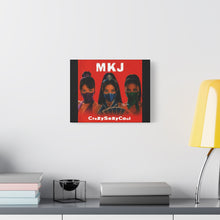 Load image into Gallery viewer, “MKJ – CrazySexyCool” Canvas Wall Art | Mortal Kombat Inspired | Hip Hop Album Style | Feminine Power Gaming Decor