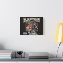 Load image into Gallery viewer, Raiden “Charge It 2 Da Game” Canvas Wall Art | Mortal Kombat Inspired | Hip Hop Album Style | Gaming Room Decor
