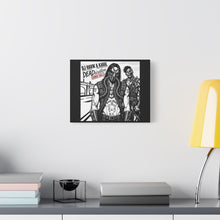 Load image into Gallery viewer, Kabal &amp; Havik “Deadication” Canvas Wall Art | Mortal Kombat x Hip Hop Mixtape Inspired Decor