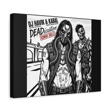 Load image into Gallery viewer, Kabal &amp; Havik “Deadication” Canvas Wall Art | Mortal Kombat x Hip Hop Mixtape Inspired Decor