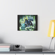 Load image into Gallery viewer, Sub-Zero “So Icey Boy” Canvas Wall Art | Mortal Kombat Inspired | Hip Hop Album Style | Icy Gaming Room Decor