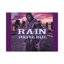 Load image into Gallery viewer, Rain “Purple Haze” Canvas Wall Art | Mortal Kombat Inspired | Hip Hop Album Style | Gaming Room Decor