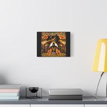Load image into Gallery viewer, Scorpion “400 Degreez” Canvas Wall Art | Mortal Kombat Inspired | Hip Hop Album Style | Fire Gaming Room Decor