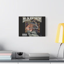 Load image into Gallery viewer, Raiden “Charge It 2 Da Game” Canvas Wall Art | Mortal Kombat Inspired | Hip Hop Album Style | Gaming Room Decor