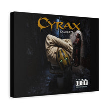 Load image into Gallery viewer, Cyrax “Kamikaze” Canvas Wall Art | Mortal Kombat Inspired | Hip Hop Album Style | Dark Gaming Decor