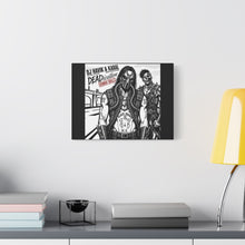 Load image into Gallery viewer, Kabal &amp; Havik “Deadication” Canvas Wall Art | Mortal Kombat x Hip Hop Mixtape Inspired Decor