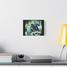 Load image into Gallery viewer, Sub-Zero “So Icey Boy” Canvas Wall Art | Mortal Kombat Inspired | Hip Hop Album Style | Icy Gaming Room Decor