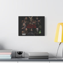 Load image into Gallery viewer, Shao Kahn “Fatality Inc.” Canvas Wall Art | Mortal Kombat x Hip Hop Album Cover Inspired | Outworld Crew Poster
