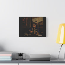 Load image into Gallery viewer, Johnny Cage “Take Care” Canvas Wall Art | Mortal Kombat Inspired | Hip Hop Album Style | Luxury Gaming Room Decor