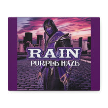 Load image into Gallery viewer, Rain “Purple Haze” Canvas Wall Art | Mortal Kombat Inspired | Hip Hop Album Style | Gaming Room Decor