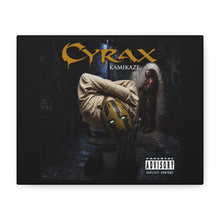 Load image into Gallery viewer, Cyrax “Kamikaze” Canvas Wall Art | Mortal Kombat Inspired | Hip Hop Album Style | Dark Gaming Decor