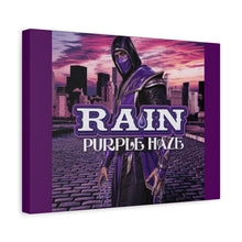 Load image into Gallery viewer, Rain “Purple Haze” Canvas Wall Art | Mortal Kombat Inspired | Hip Hop Album Style | Gaming Room Decor