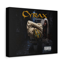 Load image into Gallery viewer, Cyrax “Kamikaze” Canvas Wall Art | Mortal Kombat Inspired | Hip Hop Album Style | Dark Gaming Decor