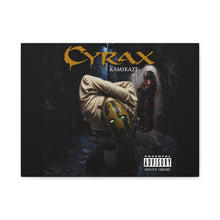 Load image into Gallery viewer, Cyrax “Kamikaze” Canvas Wall Art | Mortal Kombat Inspired | Hip Hop Album Style | Dark Gaming Decor